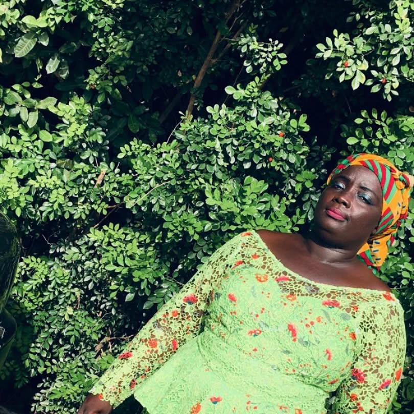 Portrait with vibrant colors